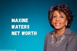 maxine waters net worth